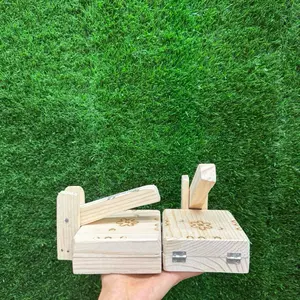 Mini Press Tortilla Pino Infantil Cuadrada 4In (Set 2 Pieces).