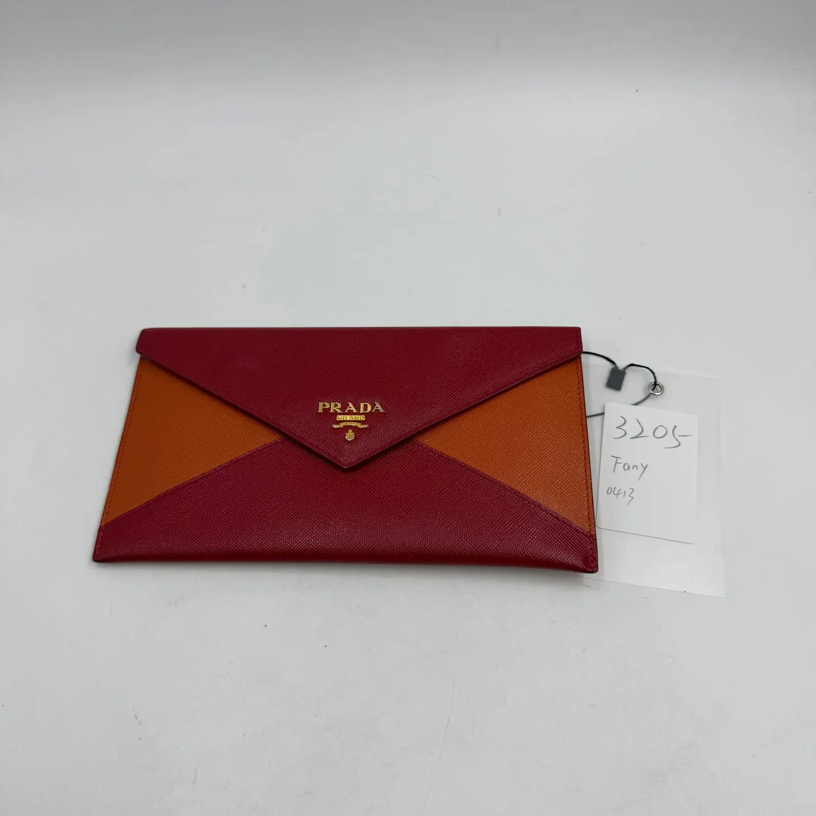 Pre-owned PRADA As Shown Small Leather Goods US0481 wallet 26.04.13