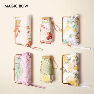 Popular sun protection umbrellas, elegant and compact, sun protection portable small umbrellas, mini sun protection umbrellas for women, suitable for both sunny and rainy days