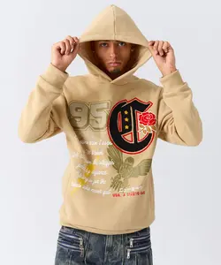 Chenille Hoodie - Tan