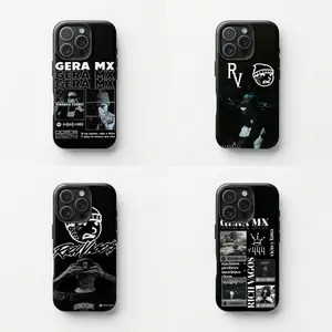 Gera MXX MXM Phone Case #MexafamPuppies: Shockproof and Scratch-Resistant, Compatible with All iPhone 17 Pro Max Models (17 Pro Max/16/15/14/13/12/11) and Samsung/ Trendy Urban Style Design, Drop-Proof, Shockproof, Scratch-Resistant, Cool, Water-Repellent