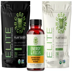 Green Regimen - Organic Plant Based Protein Vanilla & Chocolate Bundle - 40 Servings | Elite Protein by Green Regimen