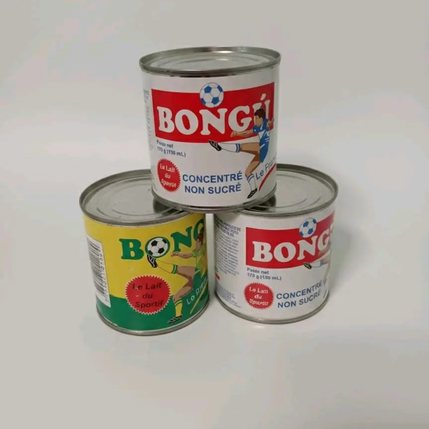 lait bongou concentré non sucré - Lèt bongou - milk evaporated no sugar