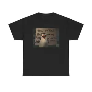 how to rizz funny madagascar meme shirt funny penguin shirt animal lover shirt