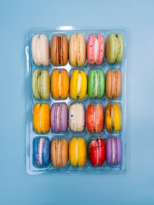 20 Pack of French Macarons - Amanda's Macaron Shoppe Assorted Macarons, 20 Count Gluten Free Sweet Snack Cookies 20 Pack of French Macarons - Amanda's Macaron Shoppe Assorted Macarons, 20 Count Gluten Free Sweet Snack Cookies
