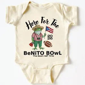 Here For The Benito Bowl 2026 Onesie, Team Benito Music Onesie, The Best Half Time, Gift for Fan