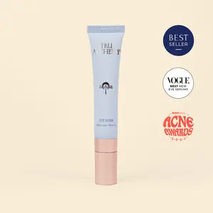 Eye Elixir Cooling Eye Treatment Cream - Dark Circle Eye Cream for Puffiness and Bags Under Eyes - Caffeine, Hyaluronic Acid, Vitamin C Applicator Daily