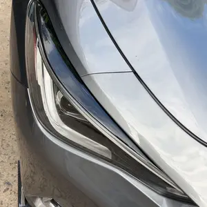 AUXITO For Infiniti Q50 14-21 High Quality Gloosy Black Headlight Eyelid Eyebrow Cover