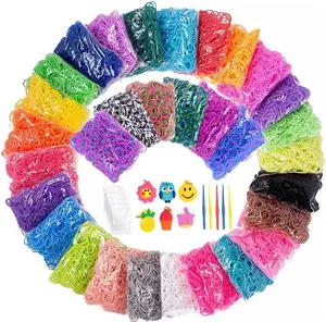 15000+ Loom Rubber Band Refill Kit in 31 Colors, Bracelet Making Kit for  Weaving DIY Crafting , with 13500 Loom Bands,500 Clips,15 Charms, 6 Crochet Hooks,2 Y Looms