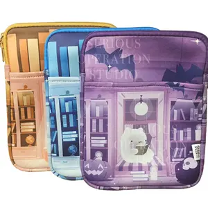 Cozy Nook Series Book + Tech Sleeve w/ Zipper & Front Pocket