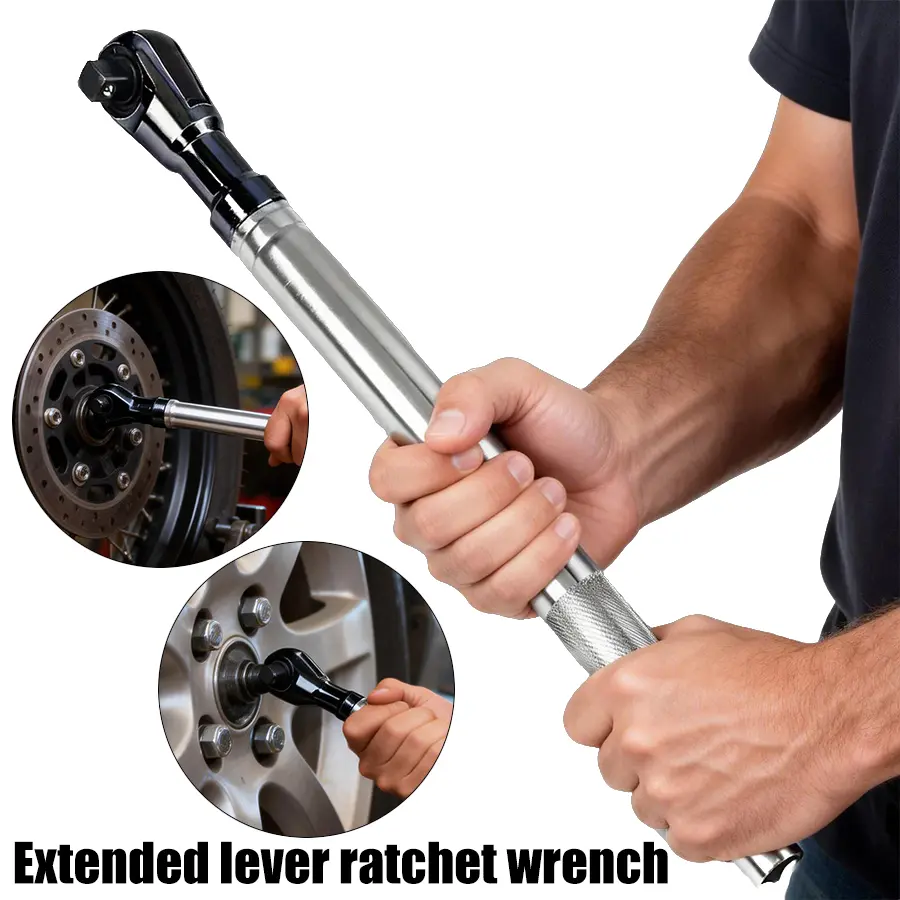 1/2-inch Wrench Extension Bar Manual, Pneumatic, and Electric Three-in-One Wrench For Bolt Fastening