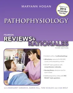 USED-Pearson Reviews & Rationales: Pathophysiology with Nursing Reviews & Rationales by Hogan, Mary Ann (Paperback)