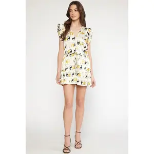Horse Print Romper