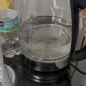 PANCERKA Electric Kettle 1.8L, 1500W Fast Boiling with LED Indicator, Auto Shut-Off, BPA-Free and Wide Mouth for Easy Cleaning, Electric Tea Kettle for Home, Office