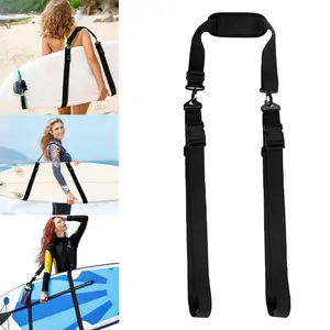 Comfort Carry Kayak Surfboard Paddle Board Shoulder Strap - Universal Fit, Paddle Board Accessories Carrier Paddleboard Carrying Strap to Carry Paddleboard Accessories for Women and Men - Free Board Transport Accessory