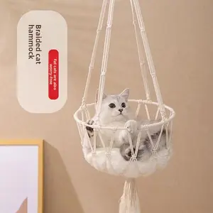 Cat Hanging Bed Window Sill Nest Detachable Cat Hammock Hanging Nest Hanging Basket Swing
