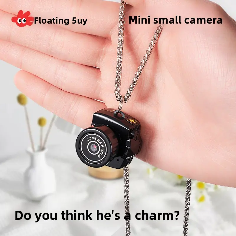 Mini Thumb CCD Compact Point & Shoot Digital Camera - Student Campus Birthday Gift with Photo-Taking, Video-Recording Functions, Mini Small Camera