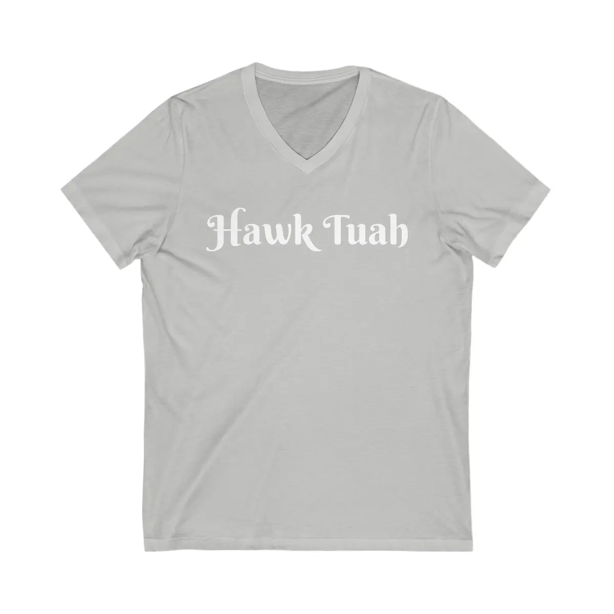Unisex Hawk Tuah Sleeve V-Neck Tee