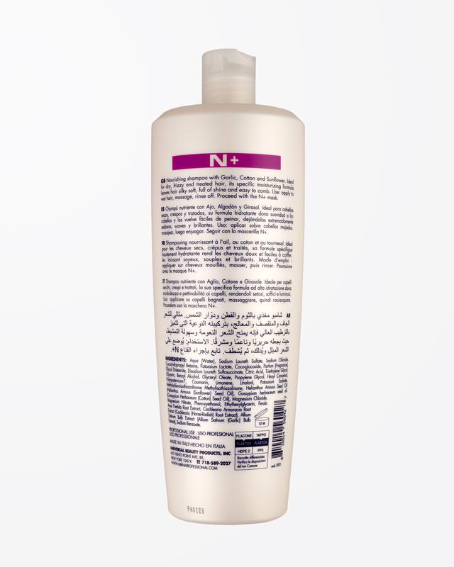 Mirna Professional Nourishing Shampoo Infused w/ Garlic and Sunflower Seed Oil. 500ml - 16.9oz