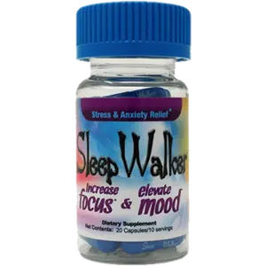Sleep Walker Capsules Increase Focus & Elevate Mood - 20 Ct. Bottle