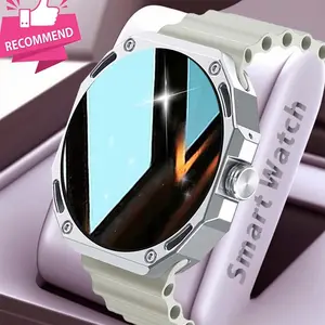 Business Smart Watch 1.53 Inch HD Screen Watch Women Watches Festivals Health Tracker Sport Modes  Notification Reminder Voice Assistant Motion Trajectory Smartwatches Men