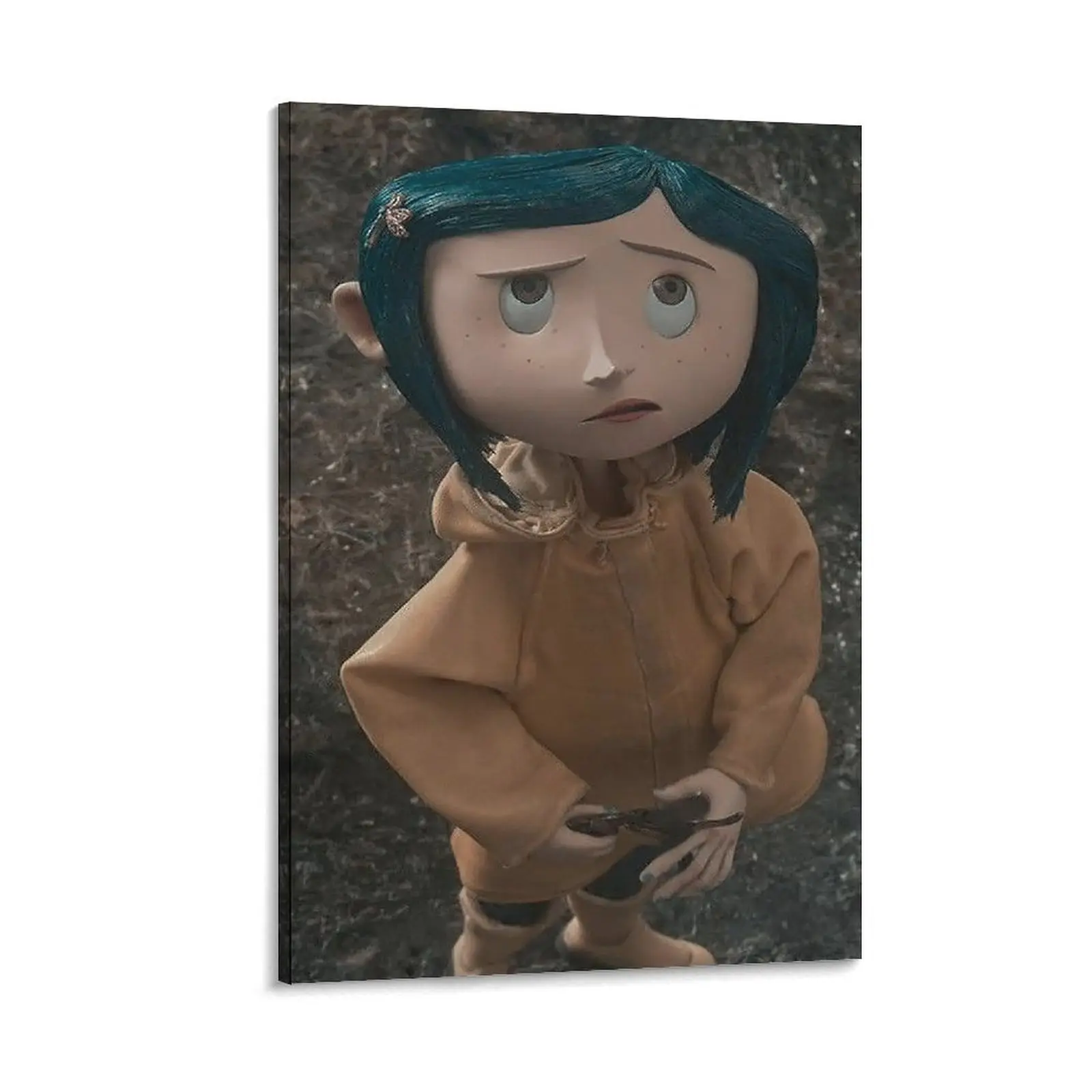 Coraline's - Themed Accent Poster,Scratch - Resistant Canvas Print for Decor, Dining Room Aesthetic Focal Poster Canvas Poster Bedroom Decor Sports Landscape Office Room Decor Gift Frames Ornaments