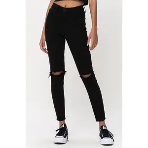 Black Denim Skinnies