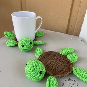 Turtle table coasters