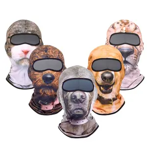 Full Face Balaclava Cycling Mask for Cycling Motorcycle, Breathable Lightweight Sun Protection Face Cover for Motorcycle Riding, Outdoor Sports, Summer Use, Face Cover, Moisture Wicking Quick Dry Mask for Outdoor Sports