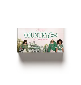 Country Club Pre-cut PET Tape + Washi Box Set