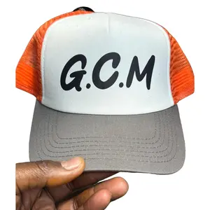 God Cover Me Snapback Grey/Black/White/Orange