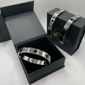 MLP Full Clover Bracelet In Silver