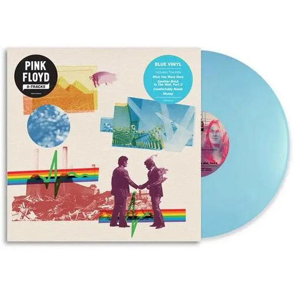Pink Floyd - 8-Tracks - Blue Vinyl (Vinyl LP)