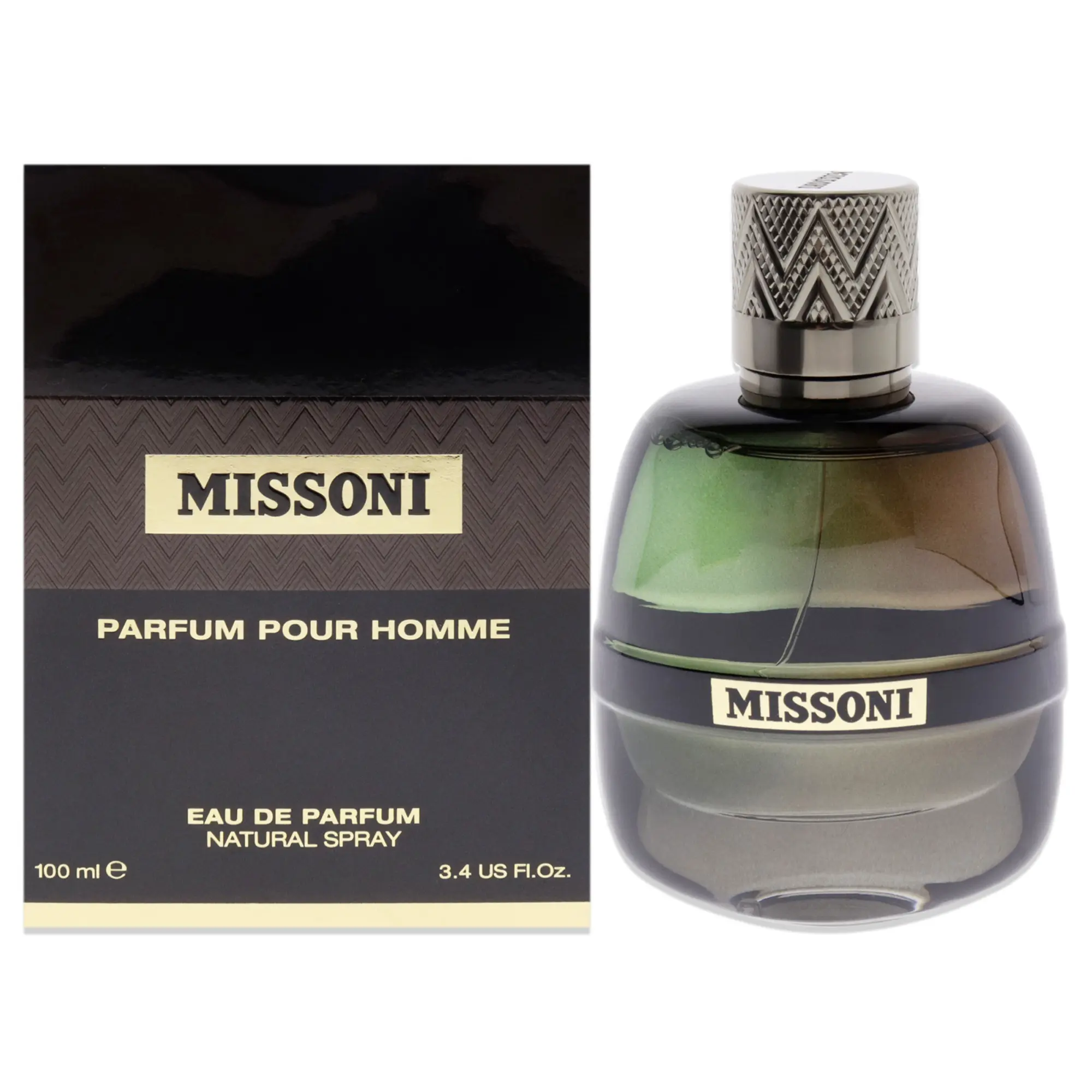 Missoni Parfum Pour Homme by Missoni for Men - 3.4 oz EDP Spray