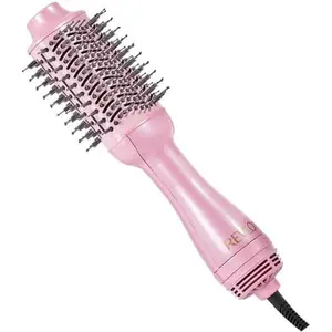 REVLON One-Step Volumizer Hair Dryer and Styler for Easy Salon-Style Blowouts, Revlon Blow Dry Brush for All Hair Types and Lengths, 10th Anniversary Pink Fizz (Limited Edition)