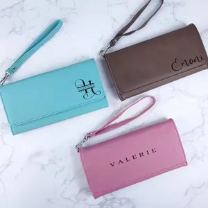 Cre8tive Motifs Personalized Wallet, Womens Wallet Wristlet, Clutch Wallet, RFID Wallet Women, Wristlet, Slim Wallet for Women, Credit Card Holder Wallet, Leather Wallet…