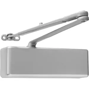 Extra Heavy Duty Door Closer Commercial Grade 1 - Adjustable 6-Speed Delayed-Action Door Control with 3 Pistons – Flexible Installation with Included Hardware - Embassy Series LH8016