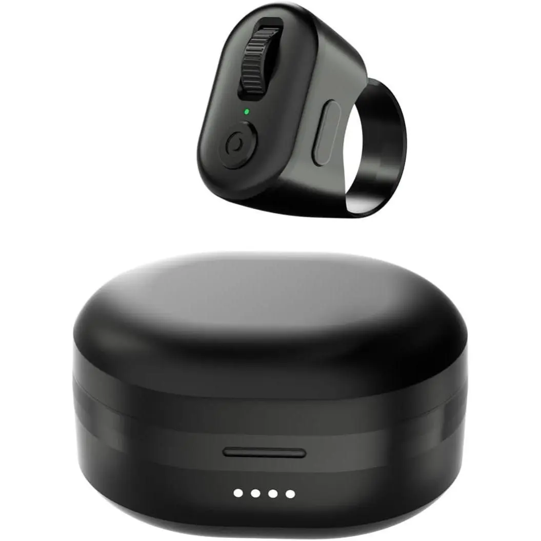 Tiktok Scrolling Ring, Page Turner for iPad & Android Tablet Ebook Reading, Bluetooth Connected, Remote Control for iPhone Series, iPad, Android Phone, and More