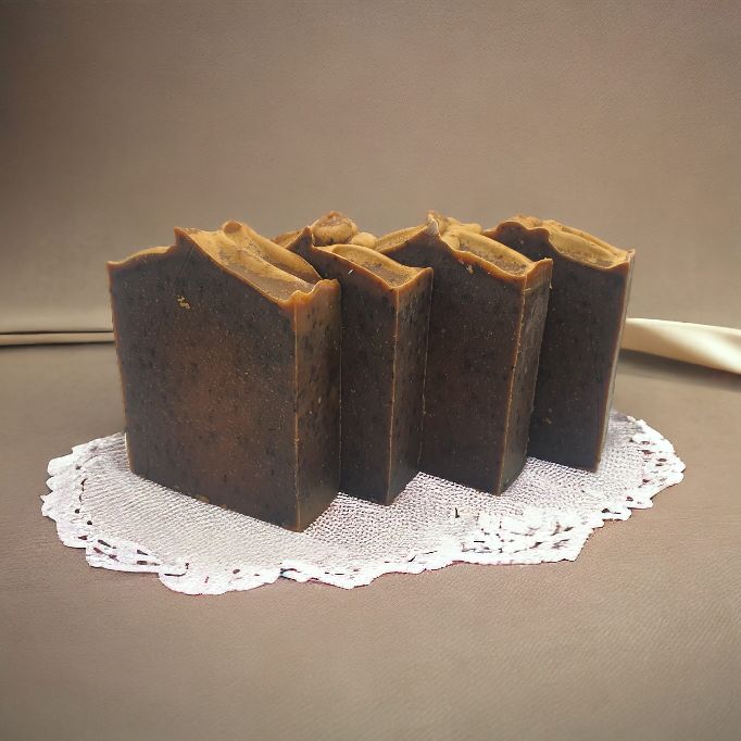 Handcrafted Coffee Soap - Unique Home Decor Soap - Natural Handmade - Perfect for Artistic Home Decor
