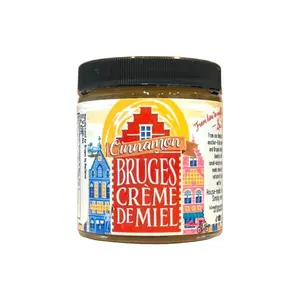 Bruges Crème de Miel – Cinnamon Creamed Honey (6 oz)