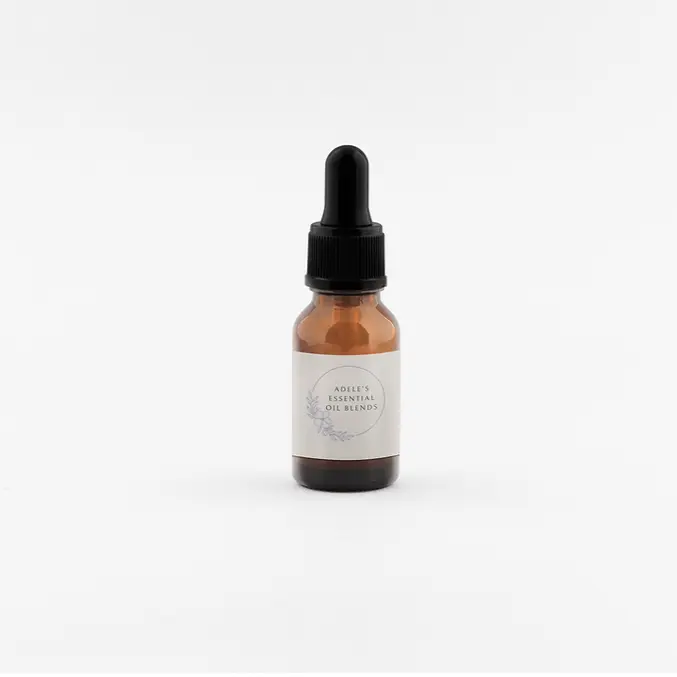 Healing Hands: Adele's Essential Oil Blends - 5 ml. Diffuser Oil Lavender, Peppermint, Eucalyptus for Sleep, PMS & Comfort Relief essential oil Fitness Wellness