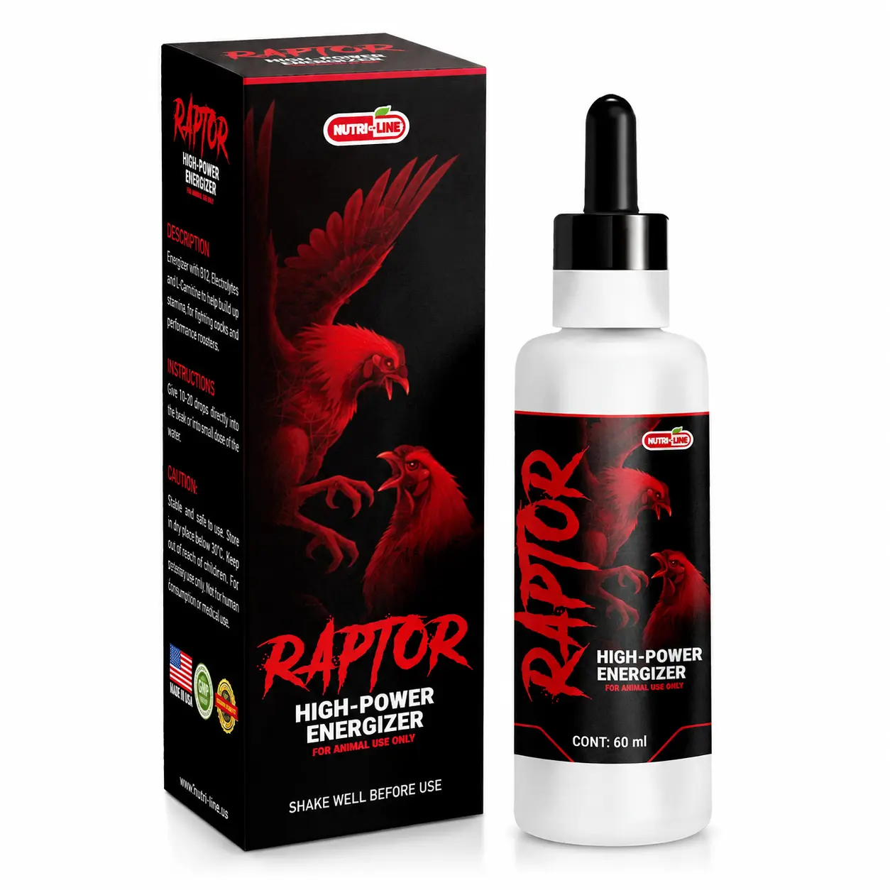 High Power Energizer – Raptor 60 ml