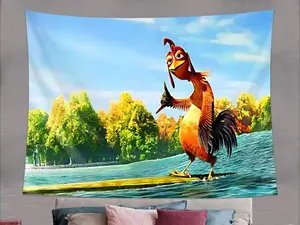 Chicken Joe Flag 3x5 Ft Chicken Flag Funny Meme  Banner Meme Tapestry Funny Flags for College Dorm Room Guys Decor Outdoor Parties Gifts