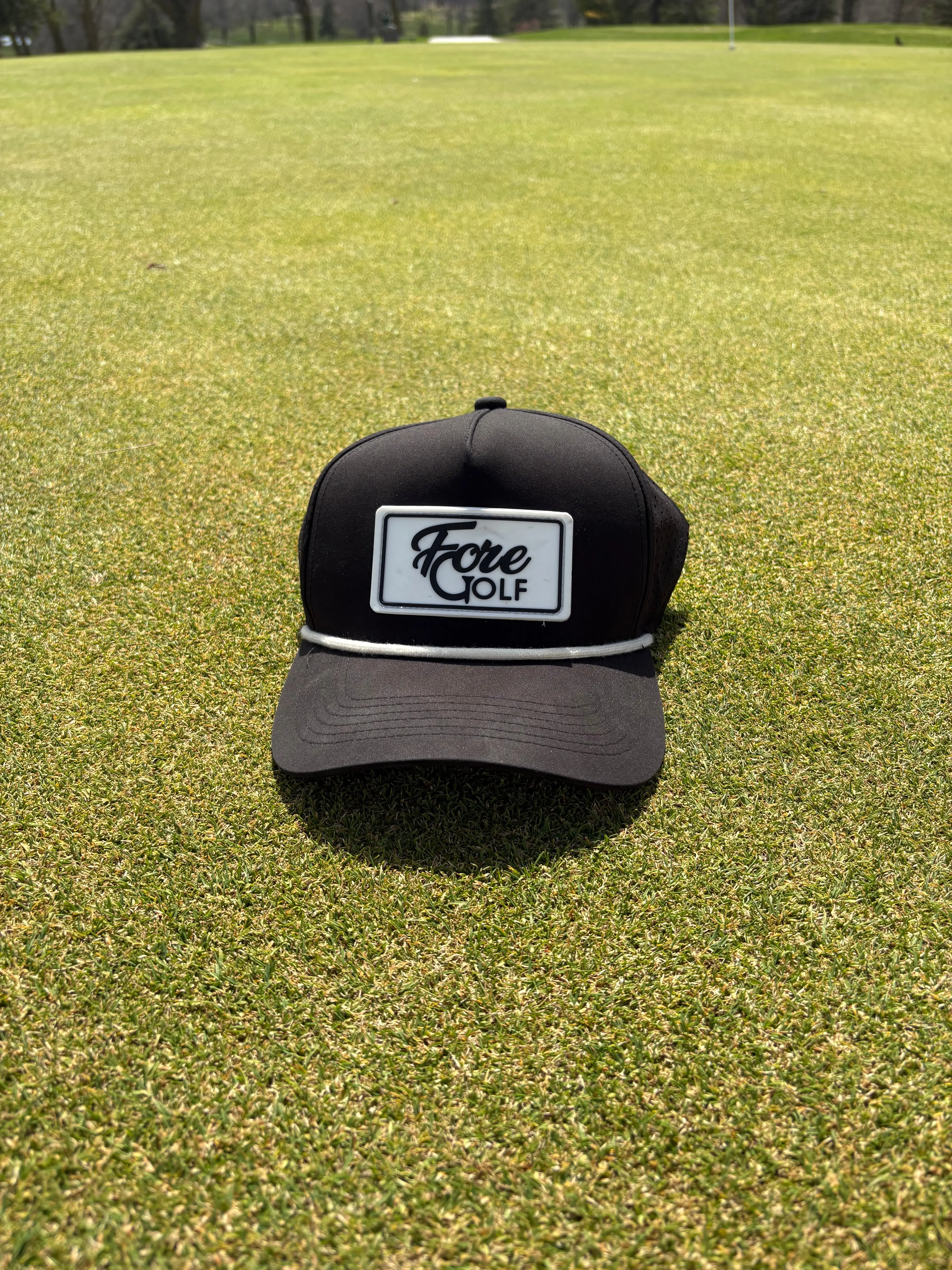 Fore Golf Rubber Patch Hat