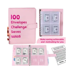 100 Envelope Money Saving Challenge - 100 Envelope Challenge Flipchart, Envelope Money Saving Challenge: Make saving a game and watch your $5050 grow! Ideal for office, home, school