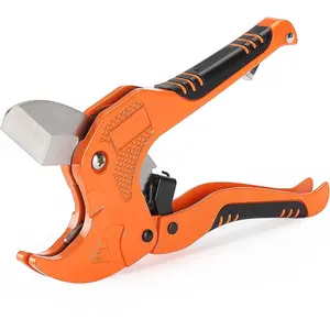 PVC Pipe Cutter, Cuts up to 1-1/4", Ratcheting PVC Pipe Cutter Tool, Pipe Cutters PVC, PVC Pipe Shears, PVC Cutter, Plastic Pipe Cutter, PEX Pipe Cutter, PVC Cutter Tool, PVC Ratchet Cutter