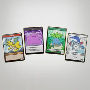 Magic The Gathering X Pokémon Custom Metallic Tokens