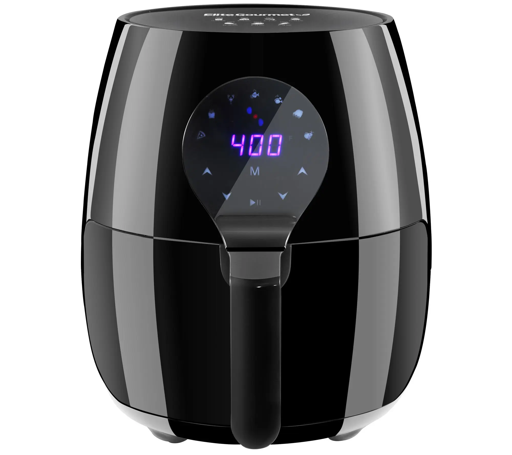 Elite Gourmet 7 Menu Functions 5.3-qt Digital Air Fryer Elite Gourmet 7 Menu Functions 5.3-qt Digital Air Fryer