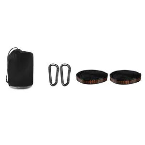 Portable Hammock Accessories: Straps and D-Rings — Gear for Travel, Hiking, and Outdoor Camping