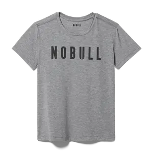 NOBULL Women's  Tee in Heather Grey